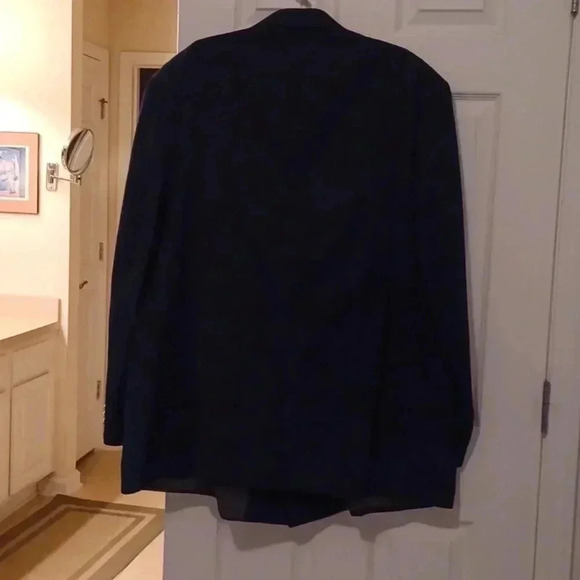 🐾men's Dark blue double breasted jacket with gold buttons🎉 - Picture 5 of 13